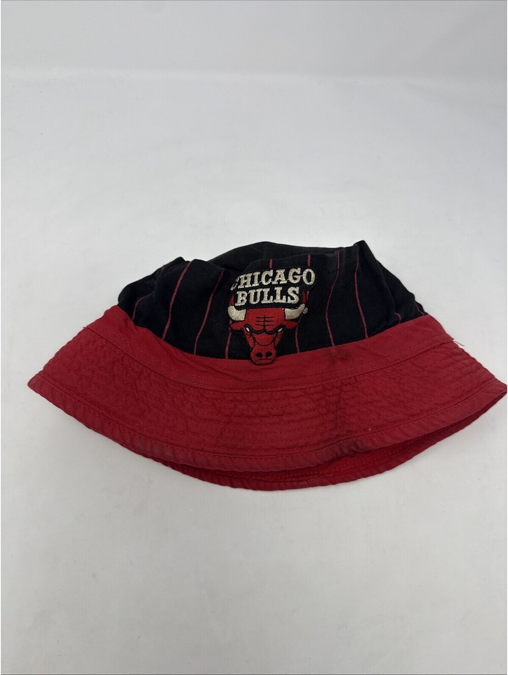 Vintage Chicago Bulls Bucket Hat Universal 90s Pinstriped NBA